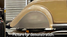 Load image into Gallery viewer, 1936 Ford Carrillo reverse curve skirts, made to order (Call for pricing)