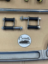 Load image into Gallery viewer, 1935/36 ford front end lowering kit (puts a 6.00-16 3 1/4 whitewall edge at the fender opening edge).