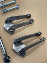 Load image into Gallery viewer, 1935/36 ford front end lowering kit (puts a 6.00-16 3 1/4 whitewall edge at the fender opening edge).