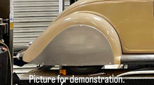 Load image into Gallery viewer, 1936 Ford Carrillo reverse curve skirts, made to order  (Call for pricing)
